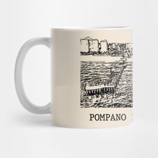 Pompano Beach Florida Mug